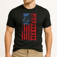 Us Flag Pickleball American Pickleball Player Cooling Performance Crew T-Shirt
