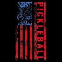 Us Flag Pickleball American Pickleball Player Cooling Performance Crew T-Shirt