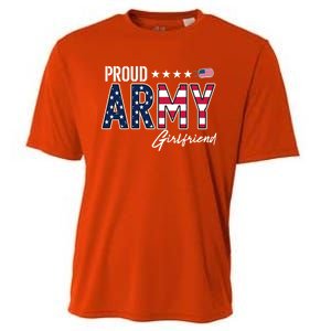 Us Flag Proud Army Friend Meaningful Gift Cooling Performance Crew T-Shirt