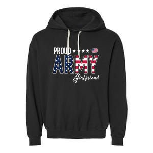 Us Flag Proud Army Friend Meaningful Gift Garment-Dyed Fleece Hoodie