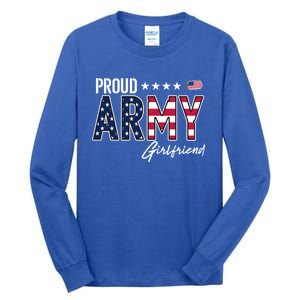 Us Flag Proud Army Friend Meaningful Gift Tall Long Sleeve T-Shirt