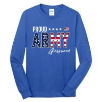 Us Flag Proud Army Friend Meaningful Gift Tall Long Sleeve T-Shirt