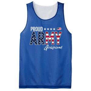 Us Flag Proud Army Friend Meaningful Gift Mesh Reversible Basketball Jersey Tank