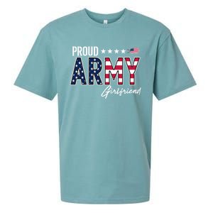 Us Flag Proud Army Friend Meaningful Gift Sueded Cloud Jersey T-Shirt