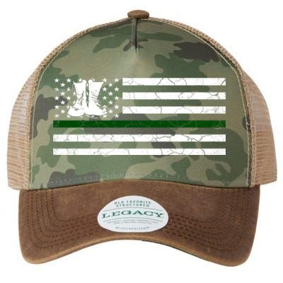 US Flag Patriotic Army Boots Legacy Tie Dye Trucker Hat