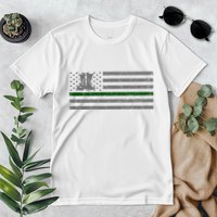 US Flag Patriotic Army Boots Premium T-Shirt