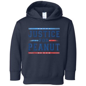 Us Flag Peanut Squirrel Justice For Peanut The Squirrel Gift Toddler Hoodie