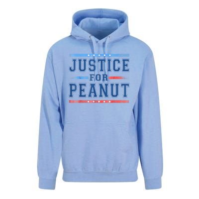 Us Flag Peanut Squirrel Justice For Peanut The Squirrel Gift Unisex Surf Hoodie