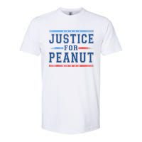 Us Flag Peanut Squirrel Justice For Peanut The Squirrel Gift Softstyle CVC T-Shirt