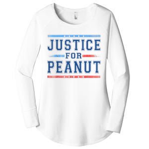 Us Flag Peanut Squirrel Justice For Peanut The Squirrel Gift Women's Perfect Tri Tunic Long Sleeve Shirt