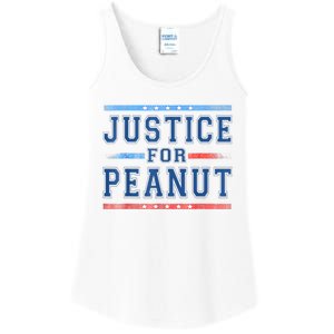 Us Flag Peanut Squirrel Justice For Peanut The Squirrel Gift Ladies Essential Tank