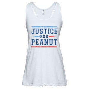 Us Flag Peanut Squirrel Justice For Peanut The Squirrel Gift Ladies Essential Flowy Tank