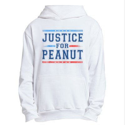 Us Flag Peanut Squirrel Justice For Peanut The Squirrel Gift Urban Pullover Hoodie