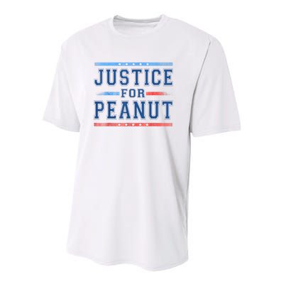 Us Flag Peanut Squirrel Justice For Peanut The Squirrel Gift Youth Performance Sprint T-Shirt