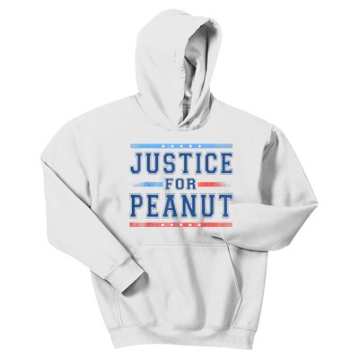 Us Flag Peanut Squirrel Justice For Peanut The Squirrel Gift Kids Hoodie