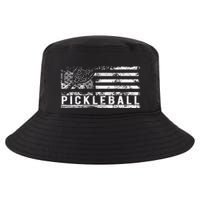Us Flag Pickleball American Pickleball Player Cool Comfort Performance Bucket Hat