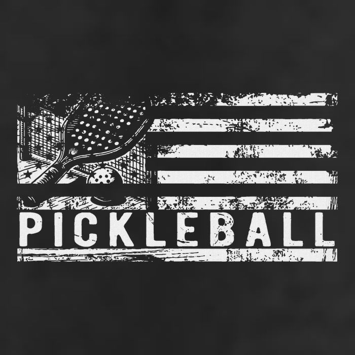 Us Flag Pickleball American Pickleball Player Cool Comfort Performance Bucket Hat