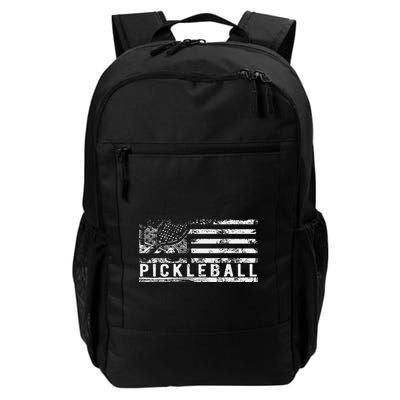 Us Flag Pickleball American Pickleball Player Backpack