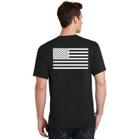 USA Flag Patriotic Front & Back United States Of America Pride T-Shirt