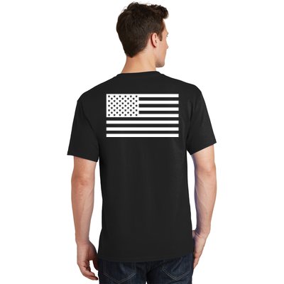 USA Flag Patriotic Front & Back United States Of America Pride T-Shirt