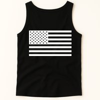 USA Flag Patriotic Front & Back United States Of America Pride Tank Top