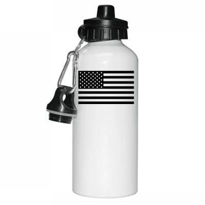 USA Flag Patriotic Front & Back United States Of America Pride Aluminum Water Bottle