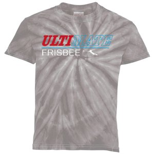 Ultimate Frisbee Player Disc Golf Kids Tie-Dye T-Shirt