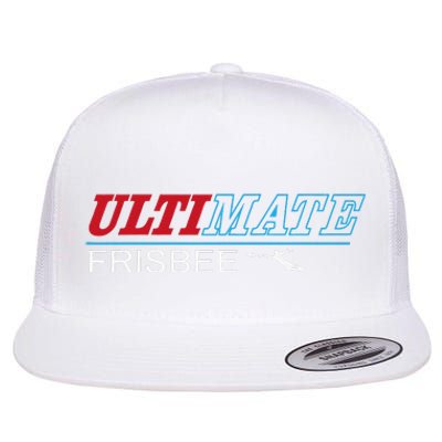 Ultimate Frisbee Player Disc Golf Flat Bill Trucker Hat