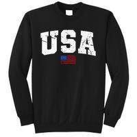 USA Flag Patriotic 4th Of July America Day Of Independence Sweatshirt