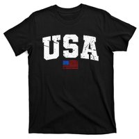 USA Flag Patriotic 4th Of July America Day Of Independence T-Shirt