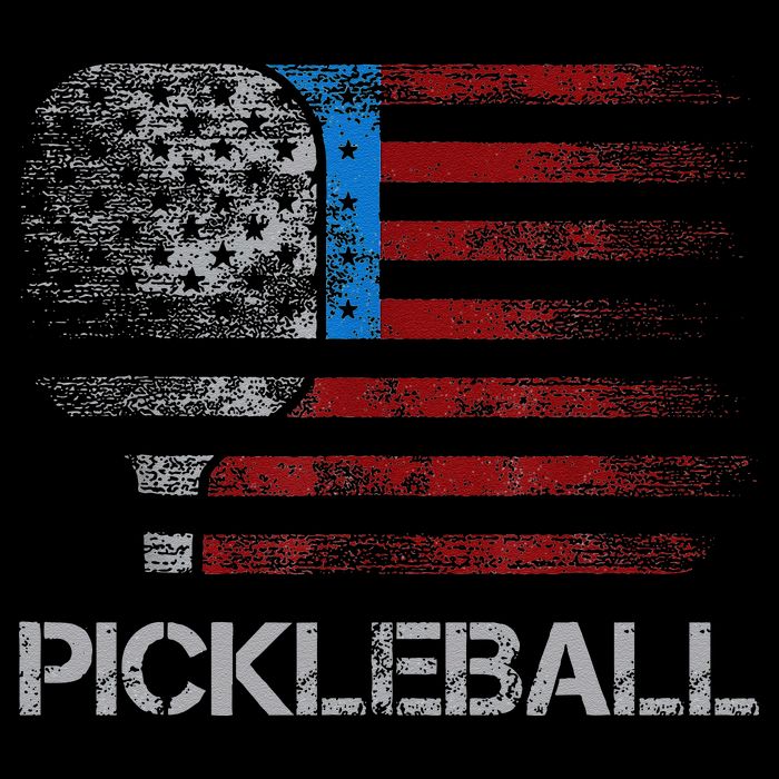 Us Flag Pickleball Player Paddleball Lover Mug