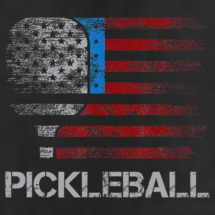 Us Flag Pickleball Player Paddleball Lover 15oz Campfire Ceramic Mug