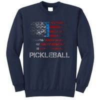 Us Flag Pickleball Player Paddleball Lover Sweatshirt