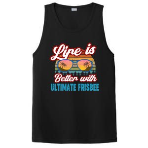 Ultimate Frisbee Player Life Is Better With Ultimate Frisbee Cool Gift PosiCharge Competitor Tank