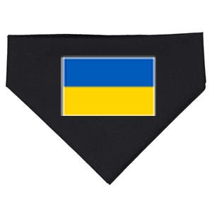 Ukraine Flag Pocket Logo Ukrainian National Colors USA-Made Doggie Bandana