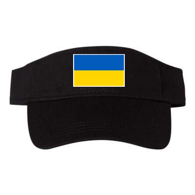 Ukraine Flag Pocket Logo Ukrainian National Colors Visor