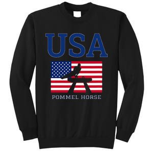 Usa Flag Pommel Horse Gymnastics Team American Gymnast Sweatshirt