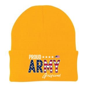 Us Flag Proud Army Friend Gift Knit Cap Winter Beanie