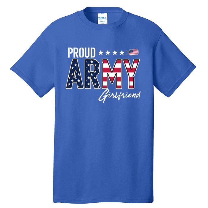 Us Flag Proud Army Friend Gift Tall T-Shirt