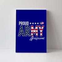 Us Flag Proud Army Friend Gift Canvas