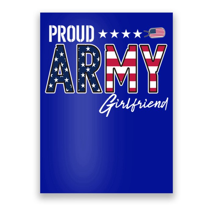 Us Flag Proud Army Friend Gift Poster