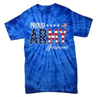 Us Flag Proud Army Friend Gift Tie-Dye T-Shirt