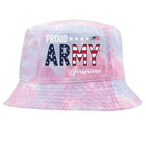 Us Flag Proud Army Friend Gift Tie-Dyed Bucket Hat