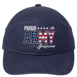 Us Flag Proud Army Friend Gift 7-Panel Snapback Hat