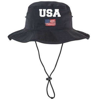 USA Flag Patriotic 4th of July America day of Independence Legacy Cool Fit Booney Bucket Hat