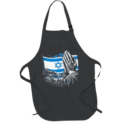 usa flag Pray for Israel Apron