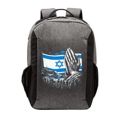 usa flag Pray for Israel Vector Backpack