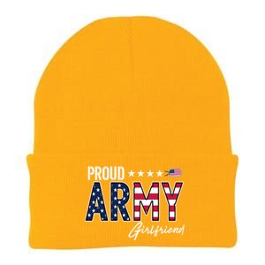 Us Flag Proud Army Friend Gift Knit Cap Winter Beanie