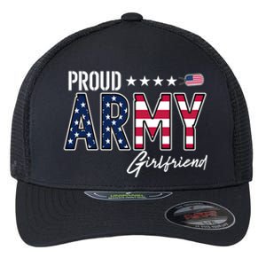 Us Flag Proud Army Friend Gift Flexfit Unipanel Trucker Cap