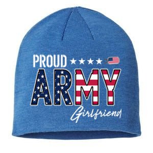 Us Flag Proud Army Friend Gift Sustainable Beanie